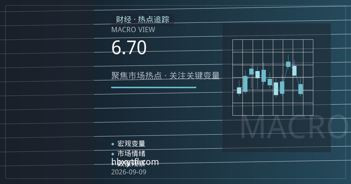 人民币升破6.70创三年半新高：新手如何理解汇率与商品期货的联动