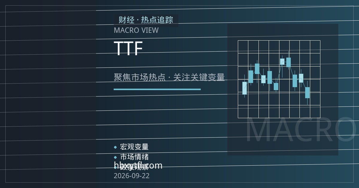 欧洲天然气期货TTF：冬季补库尾声下的波动特征与风控要点