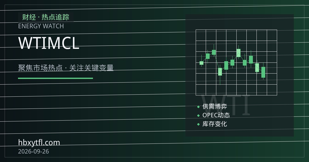 微型WTI原油期货（MCL）合约规格入门：一个最小跳动值多少钱