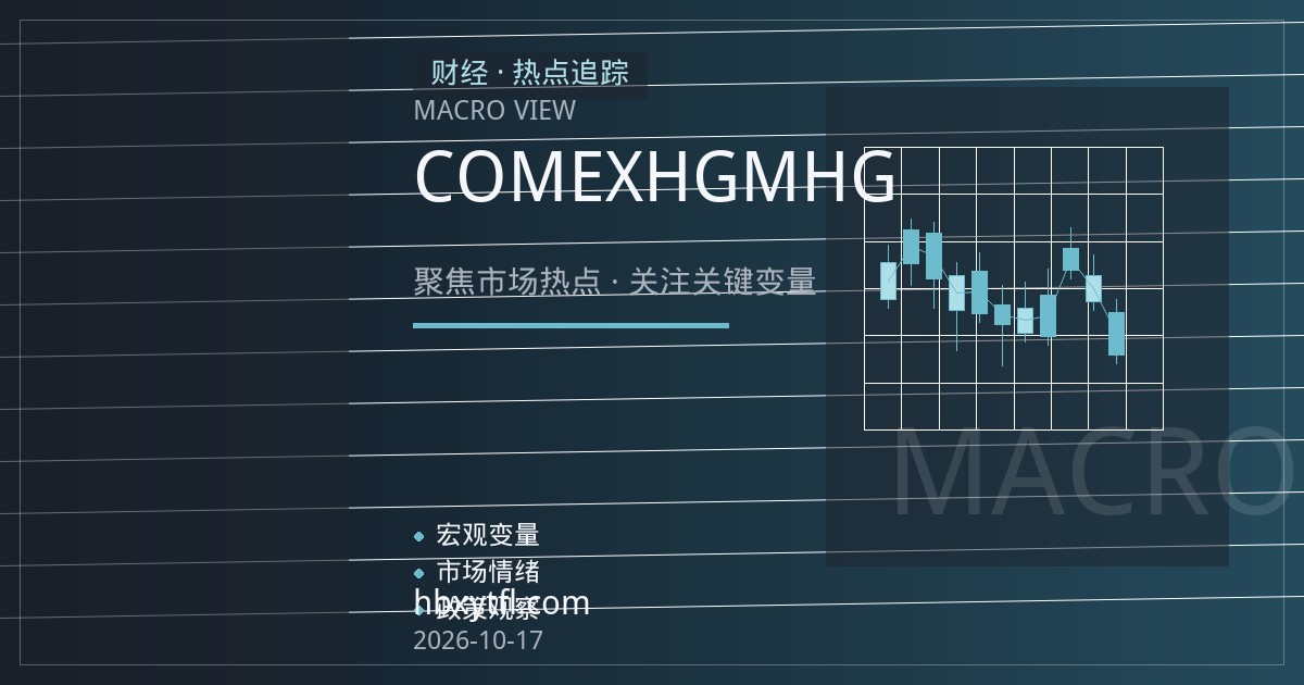 COMEX铜期货开户指南：HG与MHG合约规格、保证金与交易时段全解析